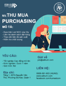 tuyển nhân viên thu mua hồ chí minh