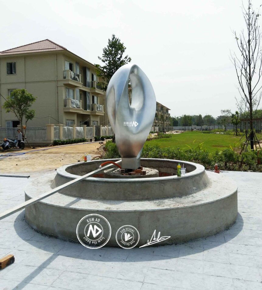 Sản xuất artwork biểu trưng landscape