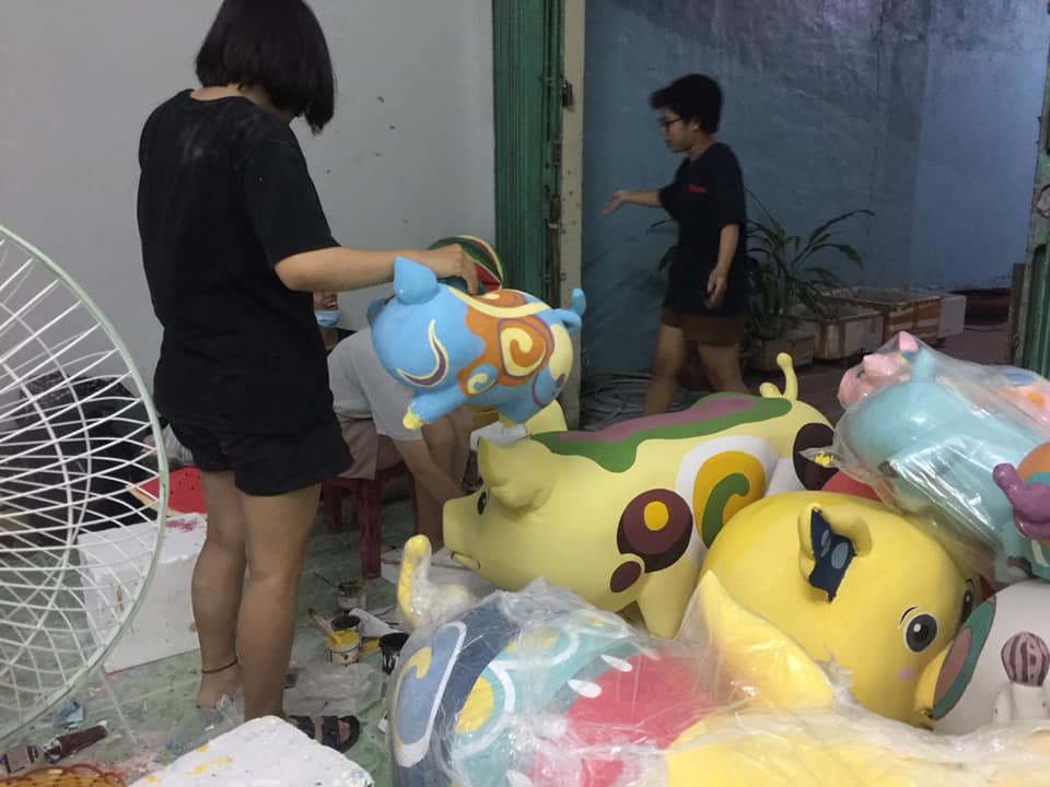 địa chỉ thuê mô hình linh vật tết uy tín