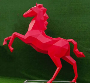 nơi bán tượng con ngựa foam 3d trang trí tết