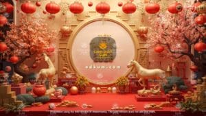 Nhận làm tượng ngựa vàng kéo xe trang trí Tết