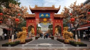 Đặt tượng ngựa phong thủy composite cho sảnh khách sạn