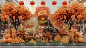 Thiết kế mô hình ngựa mút xốp theo chủ đề sự kiện