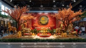 kho decor Tết Việt Nam 2026