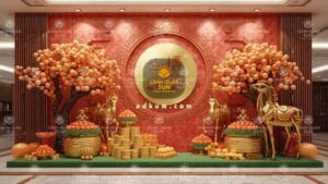 Nhận thi công tượng con giáp composite cho khu đô thị