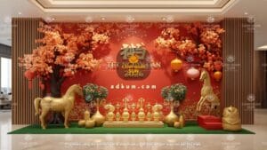 Xưởng điêu khắc tượng con ngựa phong cách nghệ thuật