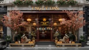 Thi công tượng ngựa vàng trang trí quảng trường