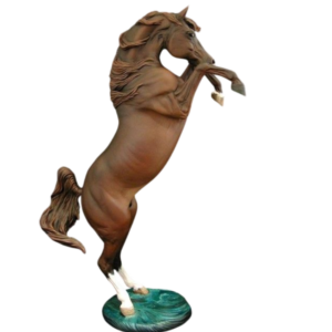 thi công mô hình tượng ngựa