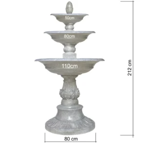 Đài phun nước 3 tầng KC3T212