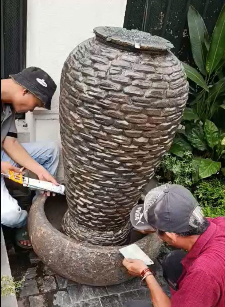 cảnh quan cafe sân vườn
