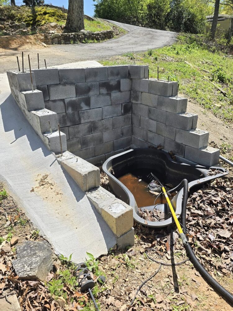nhà thầu thi công thác nước