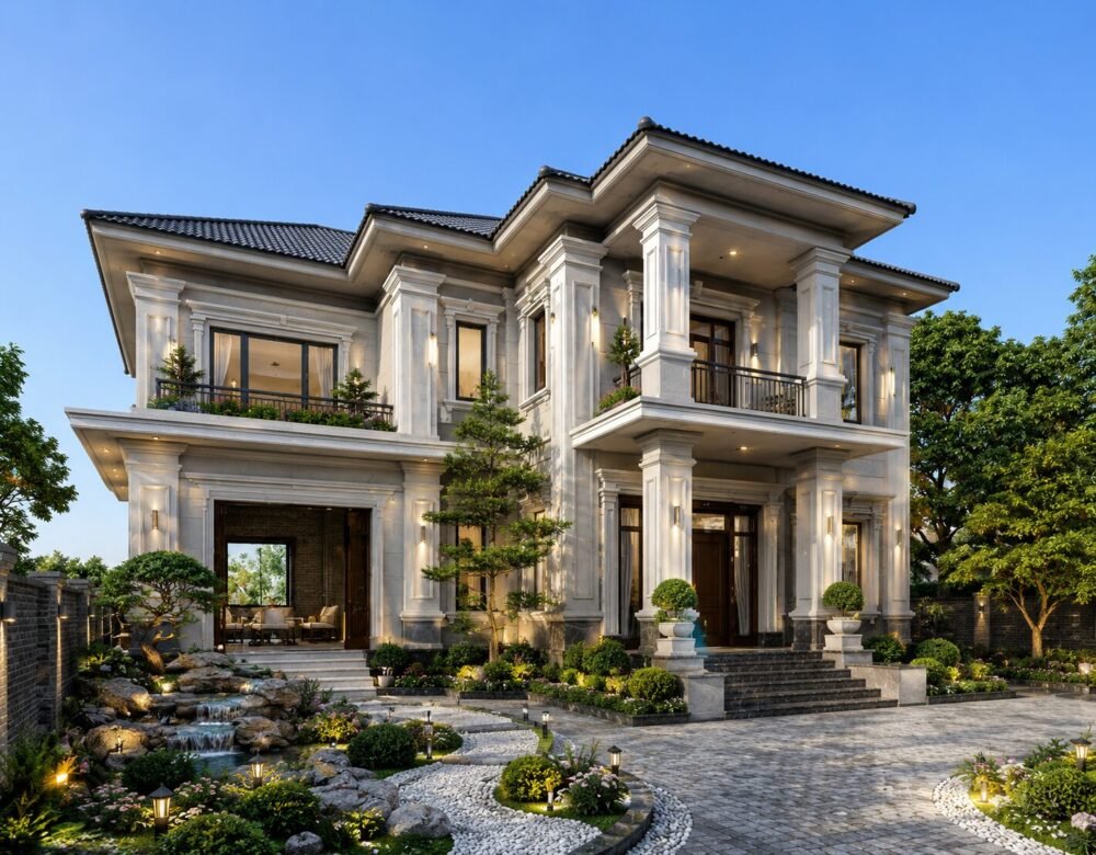 thiết kế cảnh quan biệt thự