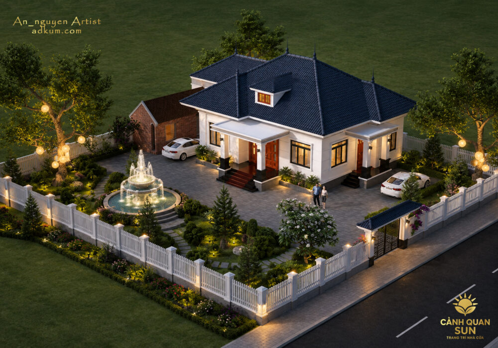 sân vườn nghỉ dưỡng