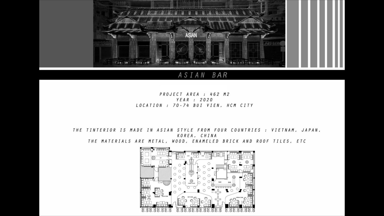 thiết kế bar hiện đại