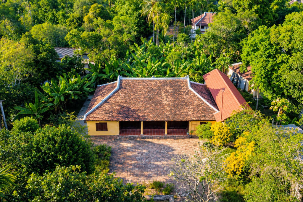 thiết kế nhà rường hiện đại