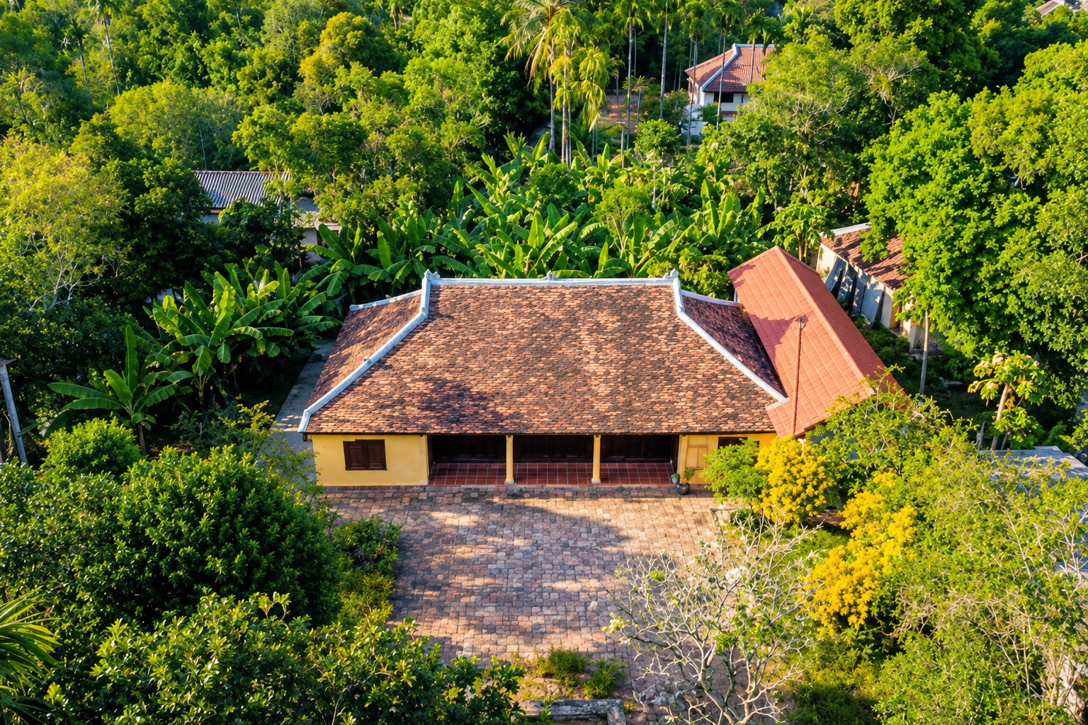 thiết kế nhà rường hiện đại